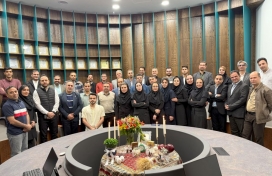 دورهمی همکاران میدکوساخت در پایان سال
